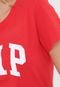 Camiseta GAP Logo Vermelha - Marca GAP