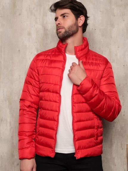 Jaqueta Bobojaco Masculina Vermelha Com Bolsos - Marca CKF Wear