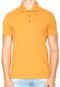 Camisa Polo Calvin Klein Jeans Reta Laranja - Marca Calvin Klein Jeans