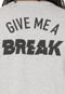 Camiseta FiveBlu Give me a Break Cinza - Marca FiveBlu