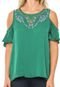 Blusa Acrobat Off Shoulder Verde - Marca Acrobat