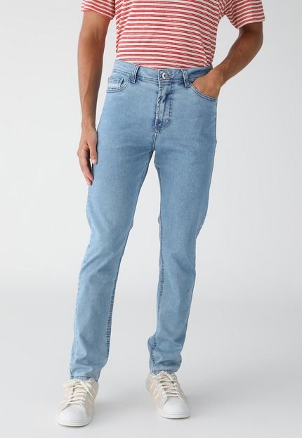 Calça Jeans Malwee Skinny Bolsos Azul - Marca Malwee