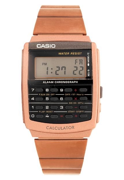 Relógio Casio CA-506C-5ADF Bronze - Marca Casio