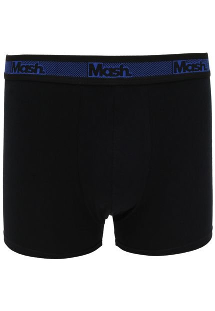 Cueca MASH Boxer Logo Preta - Marca MASH