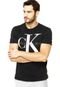 Camiseta Calvin Klein Jeans Logo Preta - Marca Calvin Klein Jeans