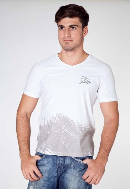 Camiseta Calvin Klein Jeans Street Branca - Marca Calvin Klein Jeans