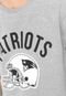 Camiseta New Era New England Patriots Cinza - Marca New Era