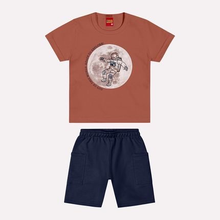 Conjunto Infantil Menino Kyly Laranja - Marca Kyly