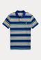 Camisa Polo Polo Ralph Lauren Reta Listrada Azul - Marca Polo Ralph Lauren