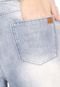 Short Jeans Mercatto Destroyed Azul - Marca Mercatto