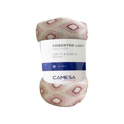 Cobertor Solteiro Manta Microfibra Antialérgico 1,5x2,2m Hungria - Camesa - Marca Camesa