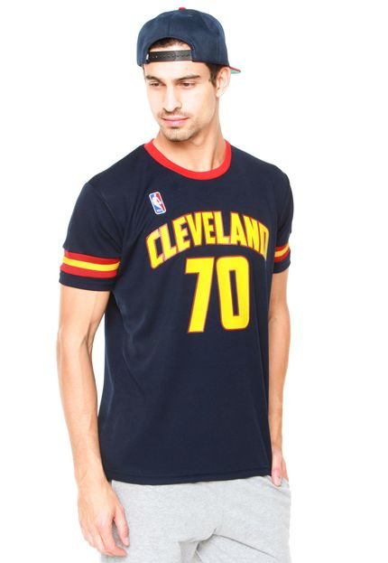 Camiseta NBA Premium Cleveland Cavliers Azul-Marinho - Marca NBA