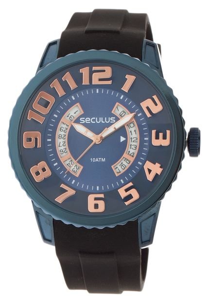 Relógio Seculus 20197GPSVEU2 Azul - Marca Seculus