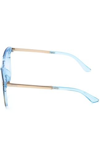 Óculos de Sol Doc Dog Colorido Geométrico Azul