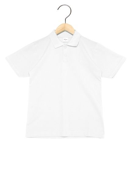 Camisa Polo Manga Curta Elian Fashion Infantil Branca - Marca Elian