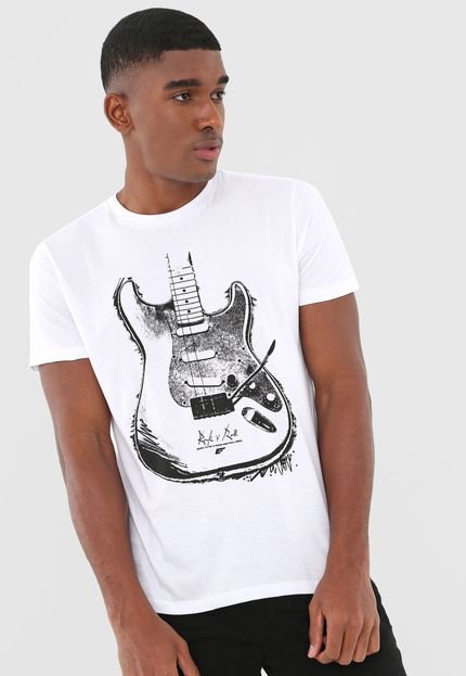 Camiseta Ellus Guitar Branca - Marca Ellus