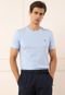 Camiseta Polo Ralph Lauren Logo Bordado Azul - Marca Polo Ralph Lauren