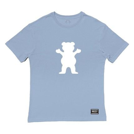 Camiseta Grizzly OG Bear Tee Masculina Azul - Marca Grizzly