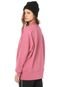 Moletom Flanelado Fechado adidas Originals Sweat Rosa - Marca adidas Originals