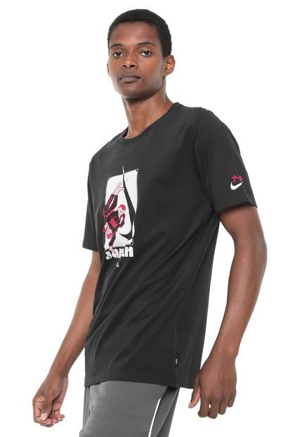 Camiseta Nike SB Sb M Nk Sb Dry Tee Karate Preta - Marca Nike SB