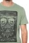 Camiseta Cavalera Caveira Verde - Marca Cavalera