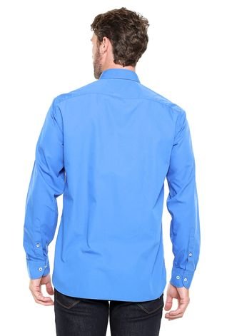 Camisa Tommy Hilfiger Bolso Azul