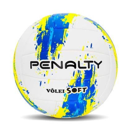 Bola de Vôlei Penalty Soft Xxiii Branco/azul - Marca Penalty