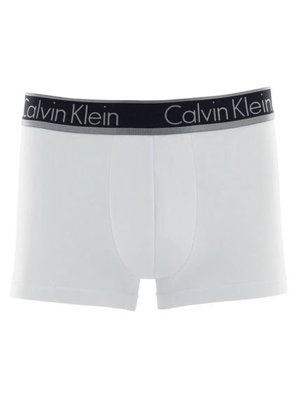 Cueca Calvin Klein Trunk Modal Prata Branca C10.03 BR02 1UN - Marca Calvin Klein