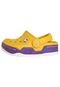 Papete Infantil Crocs Front Court Clog Amarela - Marca Crocs