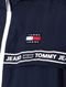 Jaqueta Tommy Jeans Masculina Corta Vento Chicago Tape Azul Marinho - Marca Tommy Jeans