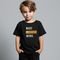 Camisa Over Preta Infantil de Crianças moda Juvenil Estampa Make It Work - Marca Alikids
