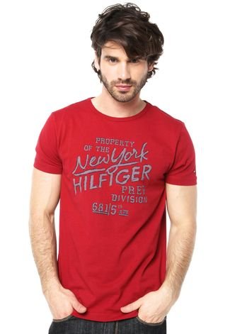 Camiseta Tommy Hilfiger New York Vermelha