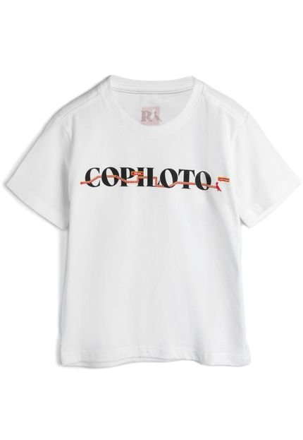 Camiseta Reserva Mini Infantil Copiloto Branca - Marca Reserva Mini