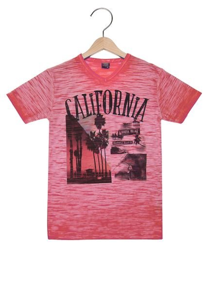 Camiseta Kyly Califórnia Rosa - Marca Kyly