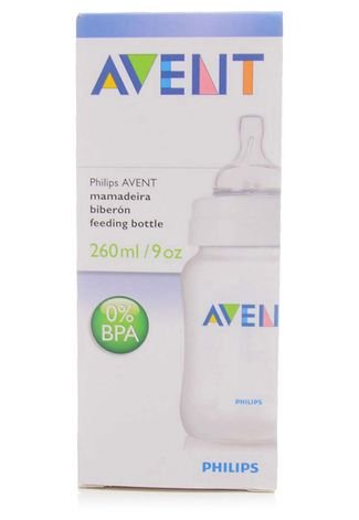 Mamadeira Airflex  Pp 260 ml  Avent Incolor