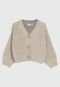 Cardigan Name It Tricot Bege - Marca Name It