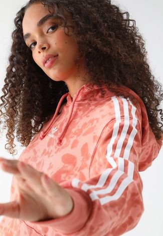 Blusa de Moletom Fechada adidas Originals Acid Laranja