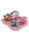 Chinelo Plugt Infantil Beach Cata-vento Rosa - Marca Plugt