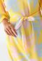 Vestido Lez a Lez Curto Floral Amarelo - Marca Lez a Lez