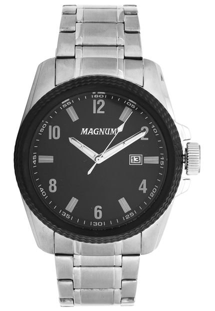 Relógio Magnum MA34996T Prata - Marca Magnum