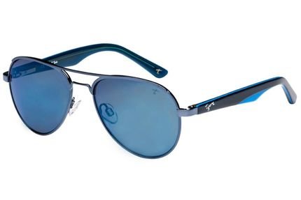 Óculos de Sol Tigor T Tigre STT088 C01/50 Azul - Marca Tigor T. Tigre