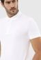 Camisa Polo Lacoste Reta Logo Off-White - Marca Lacoste