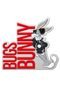Placa de Parede Urban Looney Tunes Metal Recortada Bugs Bunny Charming 40x28cm Cinza/Vermelha - Marca Urban