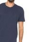 Camiseta Aleatory Reta Botone Azul-marinho - Marca Aleatory
