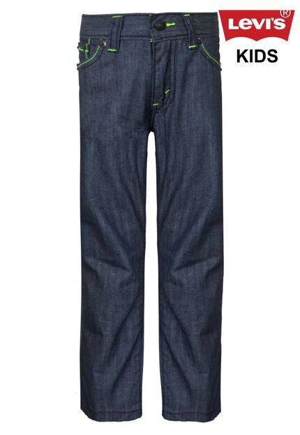 Calça Jeans Levis Skinny 511 Neon Azul - Marca Levis