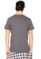 Camiseta Volcom Threezy Crew Cinza - Marca Volcom