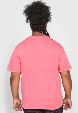 Camiseta Hering Bolso Rosa