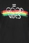 Camiseta Billabong Good Vibes Preta - Marca Billabong