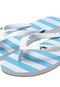 Chinelo Yachtsman Striped Branco/Azul - Marca Yachtsman