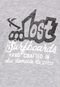 Camiseta ...Lost Surfboards Cinza - Marca ...Lost